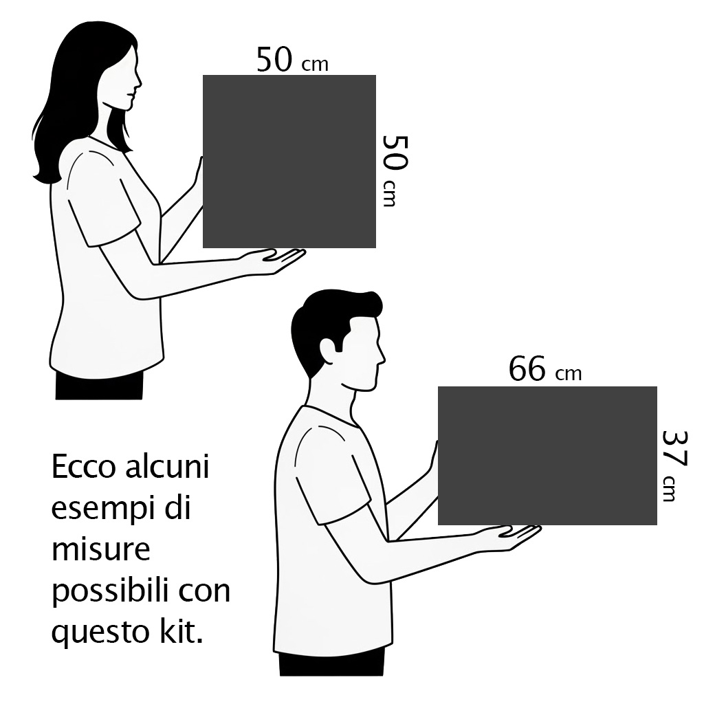 Kit Grande - 7.500 cubetti